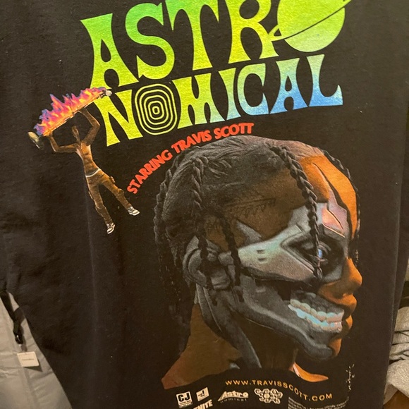 Travis Scott/ Cactus jack LOT of 4 tees - Picture 4 of 12